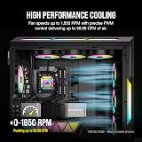 Corsair iCUE AR120 RGB Digital 120mm ARGB Fan White view 6