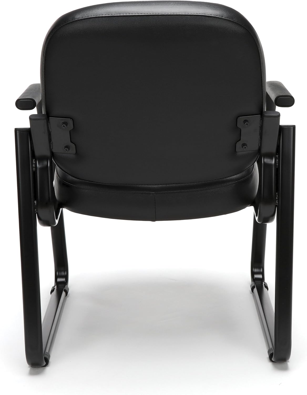 OFM 403-VAM Guest and Reception Chair with Arms, Black: Furniture & Decor