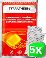 TerraTherm Hand Warmers Air Activated 12 Hours 5 10 or 30 Pairs