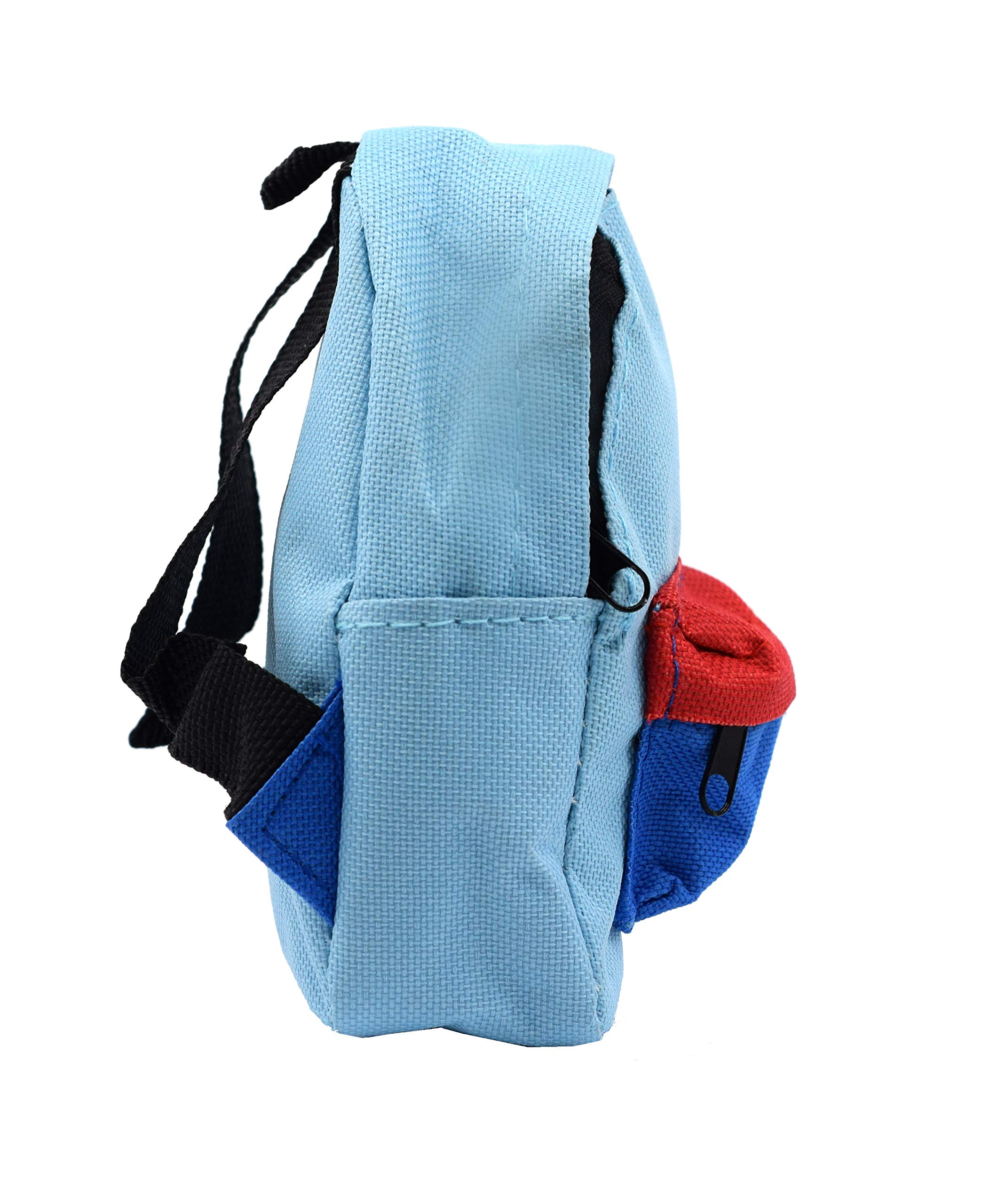 Teak Tuning Fingerboard Backpack Case, Blue - 5