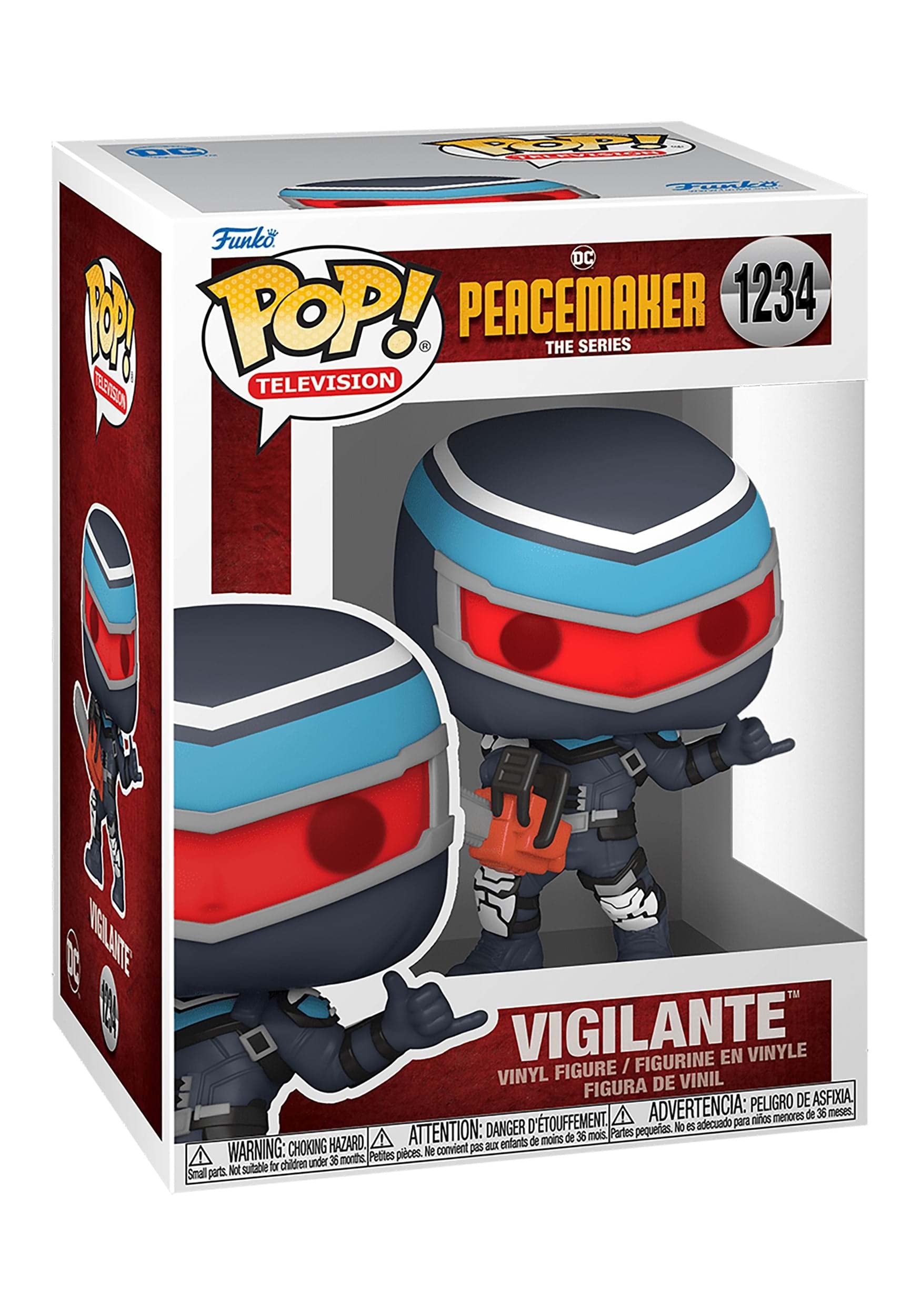 Funko Pop TV: Peacemaker - Vigilante/Bloodsport - Vigilante - Collectable Vinyl Figure - Gift Idea - Official Merchandise - Toys for Kids & Adults - Superheroes Fans - Model Figure for Collectors