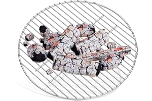 SHINESTAR 7441 Charcoal Grate Replacement, 17" Heavy-Duty Fire Grate for Holding Charcoal, for Weber Charcoal Grills, Fits Original Kettle, Master-Touch, Performer, Jumbo Joe Premium