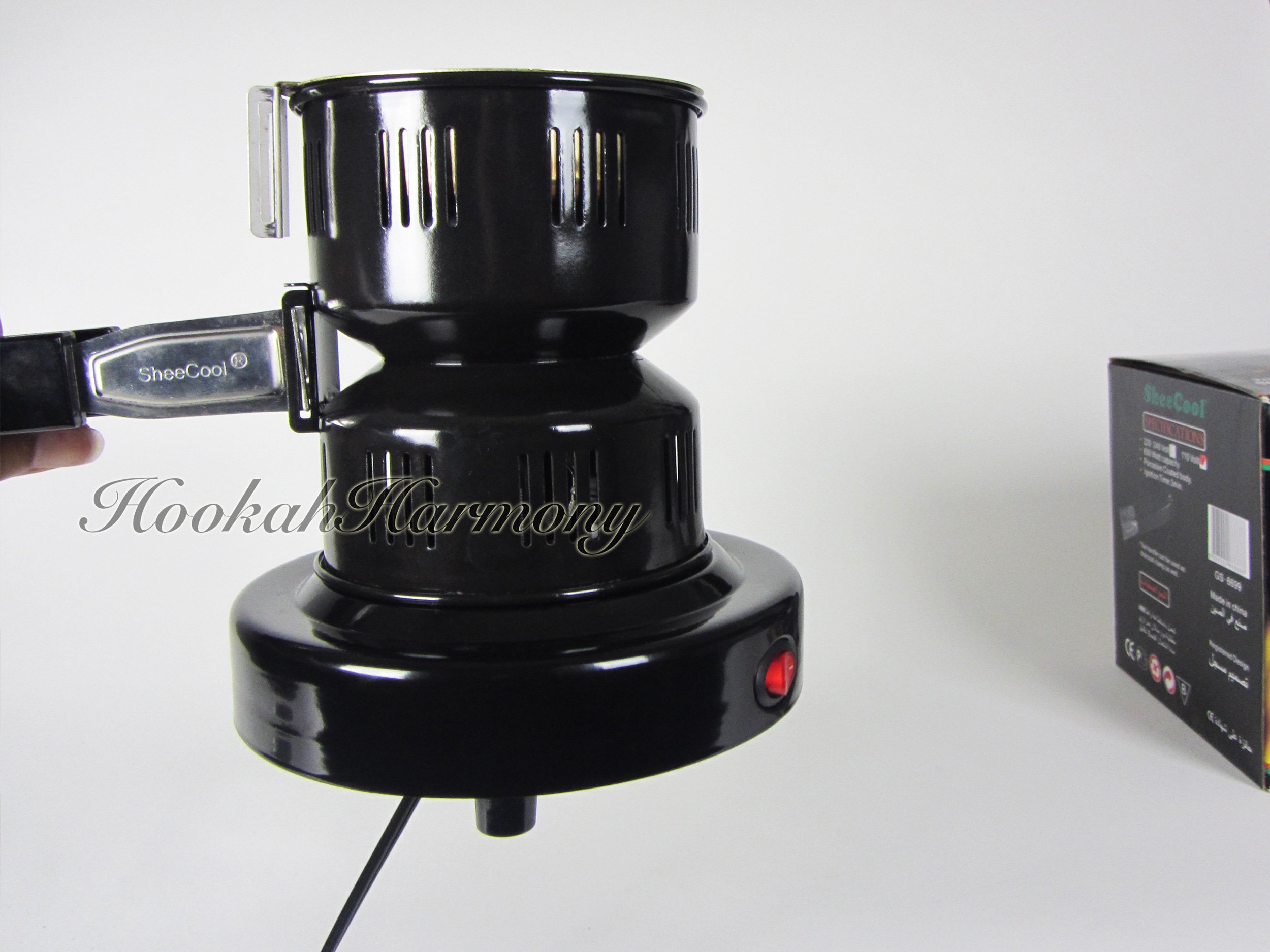 Deluxe Coco Burner Hookah Electric Heater Stove Charcoal Coal Starter