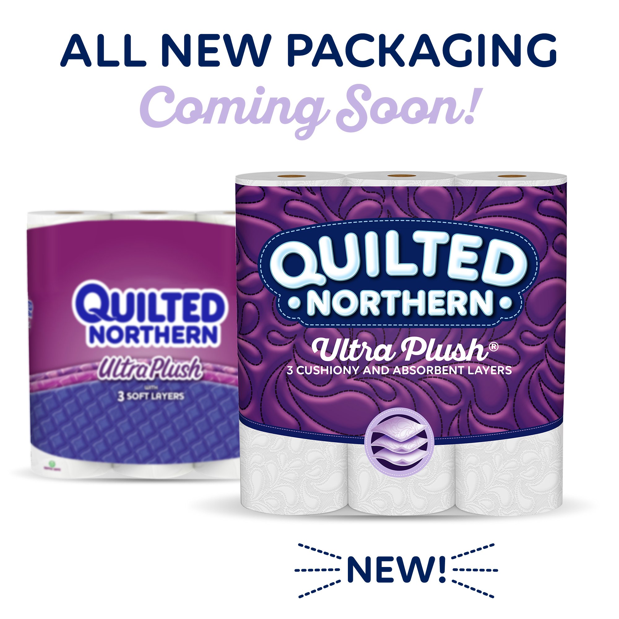 Quilted Northern Ultra Plush Toilet Paper, 12 Double Rolls, 12 = 24 Regular Rolls - Image 3