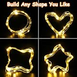 Etopgo USB Fairy Lights 5M 50LED 8 Modes Warm White Indoor Outdoor view 4