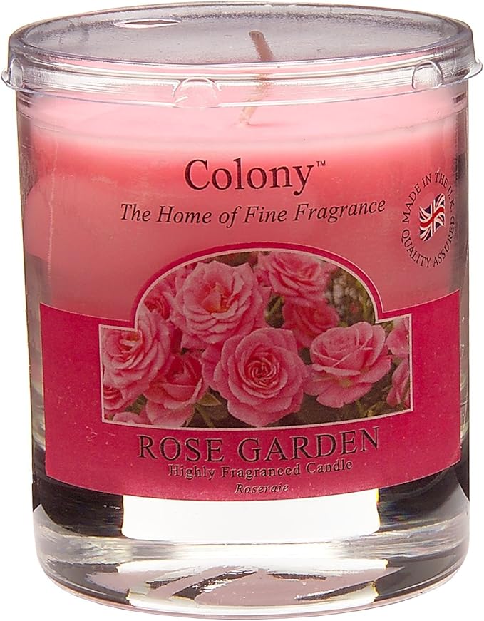 WAX LYRICAL Homescents Glass Candle, Rose Garden Amazon.co.uk Kitchen