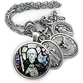 St. Columba of Iona Necklace, Keychain or Clip, Patron Saint Catholic Jewelry, Confirmation Gift