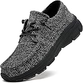 TSIODFO Women's Boat Loafers Casual Walking Shoes