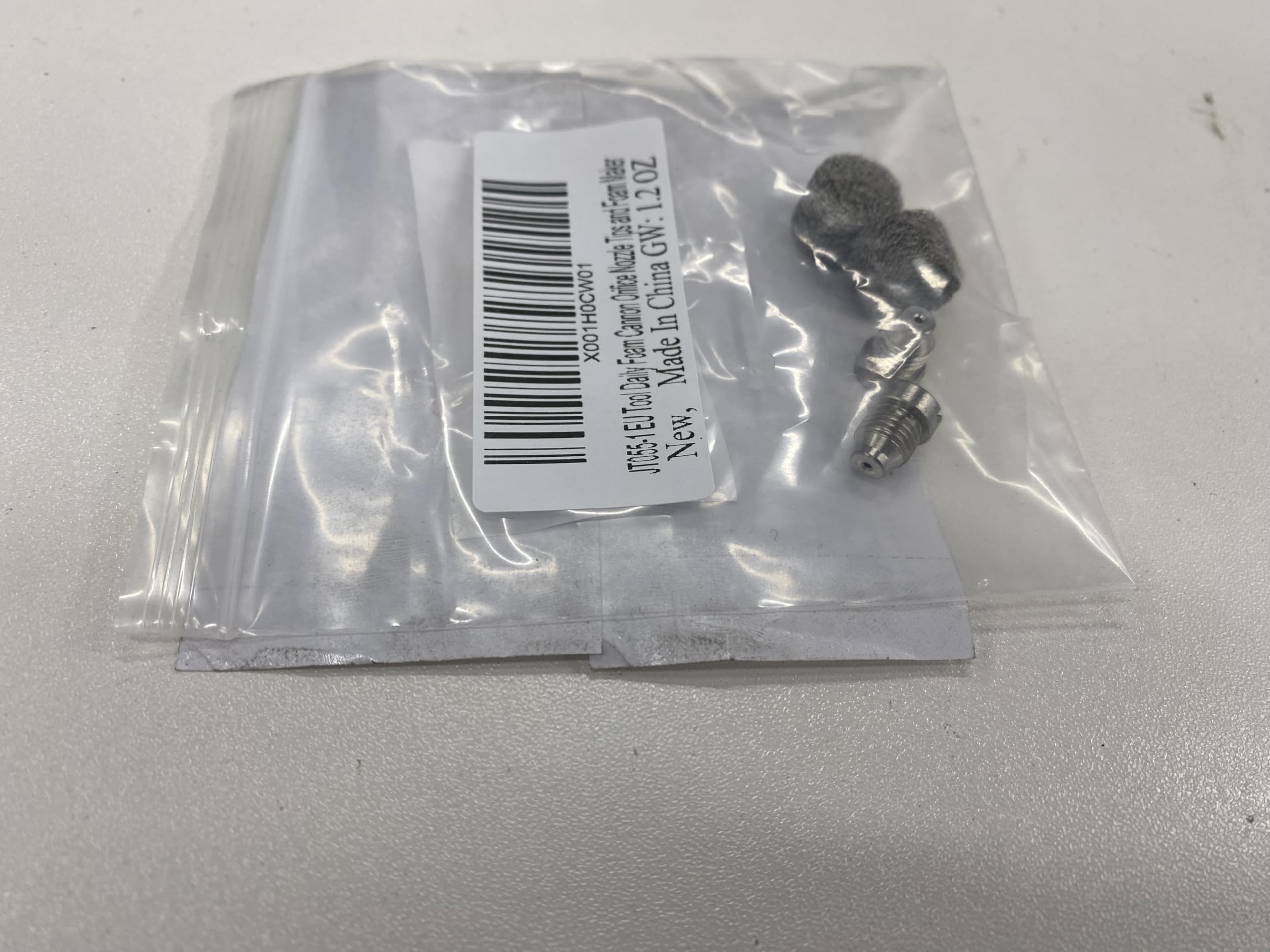 Tool Daily 1.1 mm Orifice for Foam Cannon and Foam Maker, Replacement Thread Nozzle and Mesh Filter for Snow Foam Lance, 3000 PSI