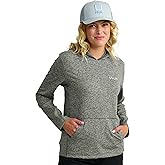 HUK womens Coldfront+ Pullover Hoodie, Performance Fishing Hoodie
