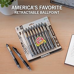 Zebra Pen Z-Grip Retractable Ballpoint