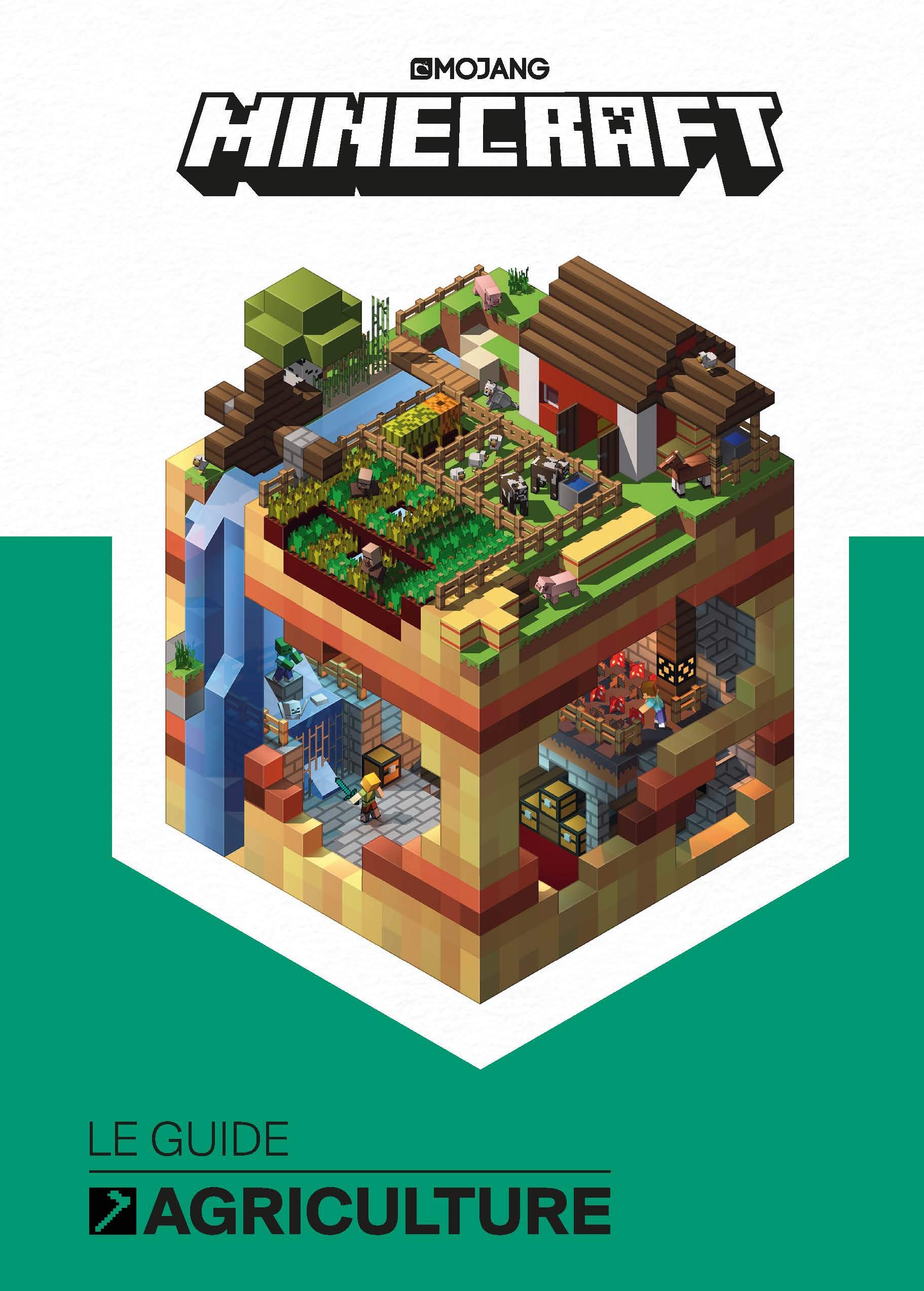 Amazon.fr - Minecraft, Le Guide Officiel De L'agriculture - Livre Officiel  Mojang - De 9 À 14 Ans - Wiltshire,Alex, Ross,Sam, Fil,Alexandre - Livres