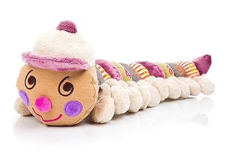 Fillikid 8026-02 Zahlenraupe Luca klein berry, mehrfarbig