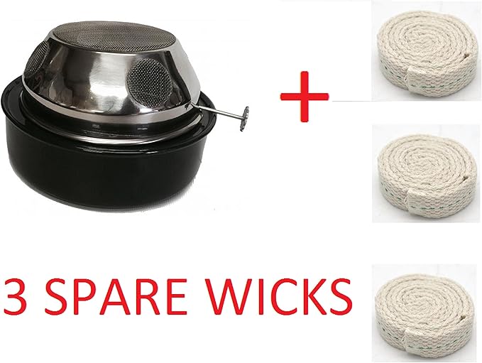 FIRESIDE GREENHOUSE HEATER PARAFFIN HEATER ANTI FROST WITH 3 SPARE