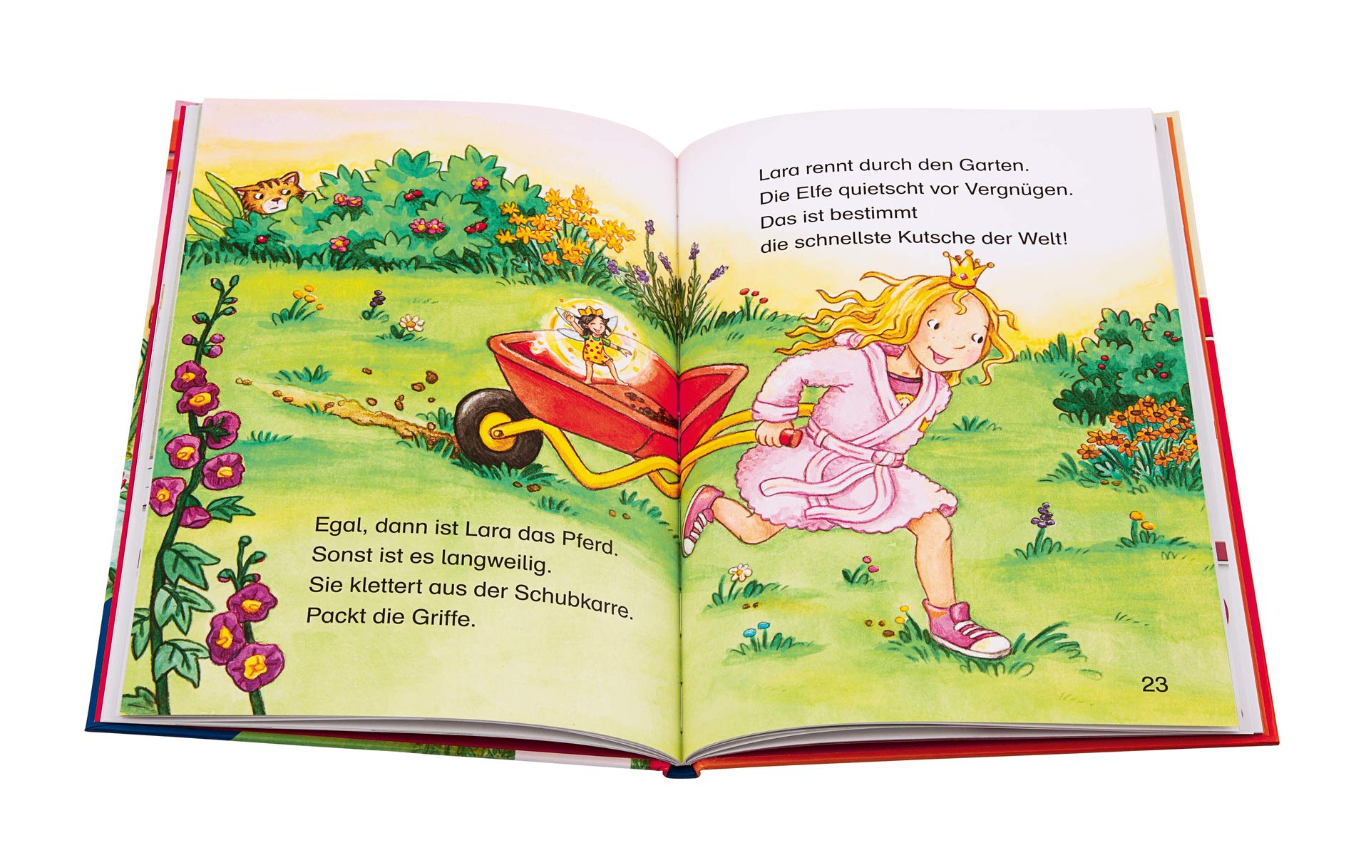 Lara Und Die Freche Elfe Prinzessinnenzauber Leserabe 1 Lesestufe Amazon De Kiel Anja Broska Elke Bucher