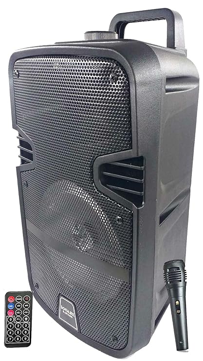 sonilex bluetooth mic with speaker