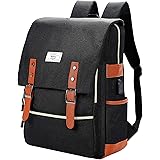 Ronyes Vintage Laptop Backpack College School Bag Bookbags for Women Men 15.6’’ Laptop Casual Rucksack Water Resistant School