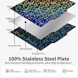 Upgraded Smooth PEI Sheet 185x185mm, Double-Sides