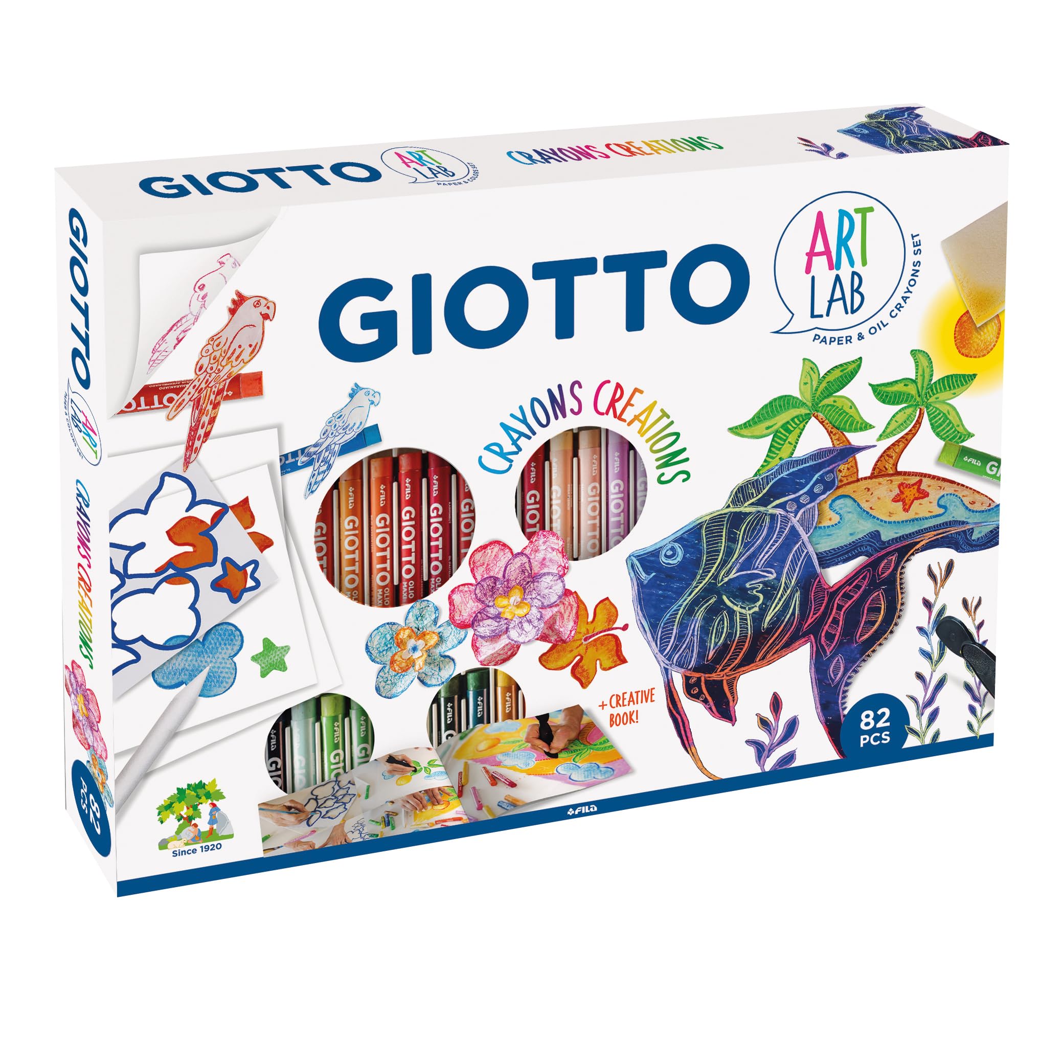 GIOTTO Art Lab Oil Pastels Creations