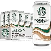 Starbucks Doubleshot Energy Drink Coffee Beverage, White Chocolate, Iced Coffee, 15 fl oz Cans (12 Pack)