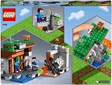 LEGO Minecraft Abandoned Mine 21166 Zombie Cave Steve Spider Slime Gift 7+ view 8