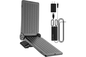 GESOBYTE 2024 Amplified Digital HD TV Antenna 650+ Miles Long Range 360 Reception Indoor Outdoor - Support 4K 8K 1080p Fire tv Stick and All TV's - with Smart Switch Amplifier Signal Booster - 18ft HDTV Cable