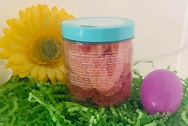 CANDY CLUB PEACH HEARTS – SOUR, GUMMY, PEACH