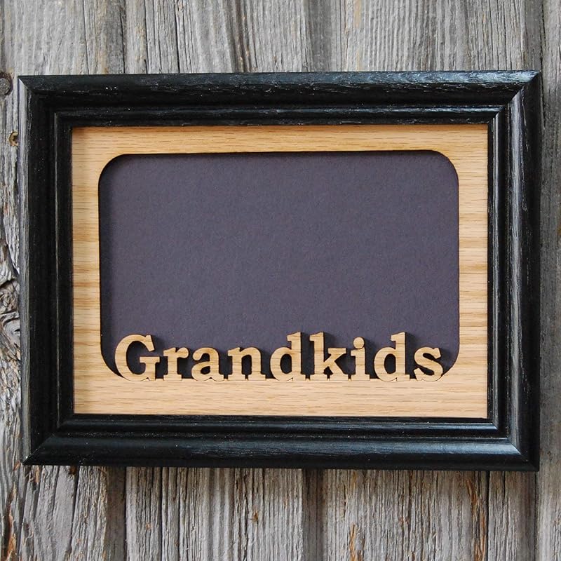 Grandkids Picture Frame Holds4x6 Photo Handmade
