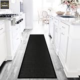 Homatz Hallway Runner Rug Heavy Duty Non-Slip Anthracite 60x120cm view 2