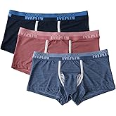 eywlwaar Men's Breathable Boxer Briefs Pouch Mesh Trunks Underwear
