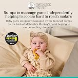 Matchstick Monkey Lion Teether Baby Toy 3 Months Plus Dental Gums Comfort view 2