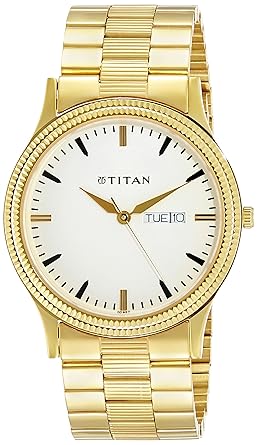 Karishma Analog Silver Dial Mens Watch-NK1650YM03