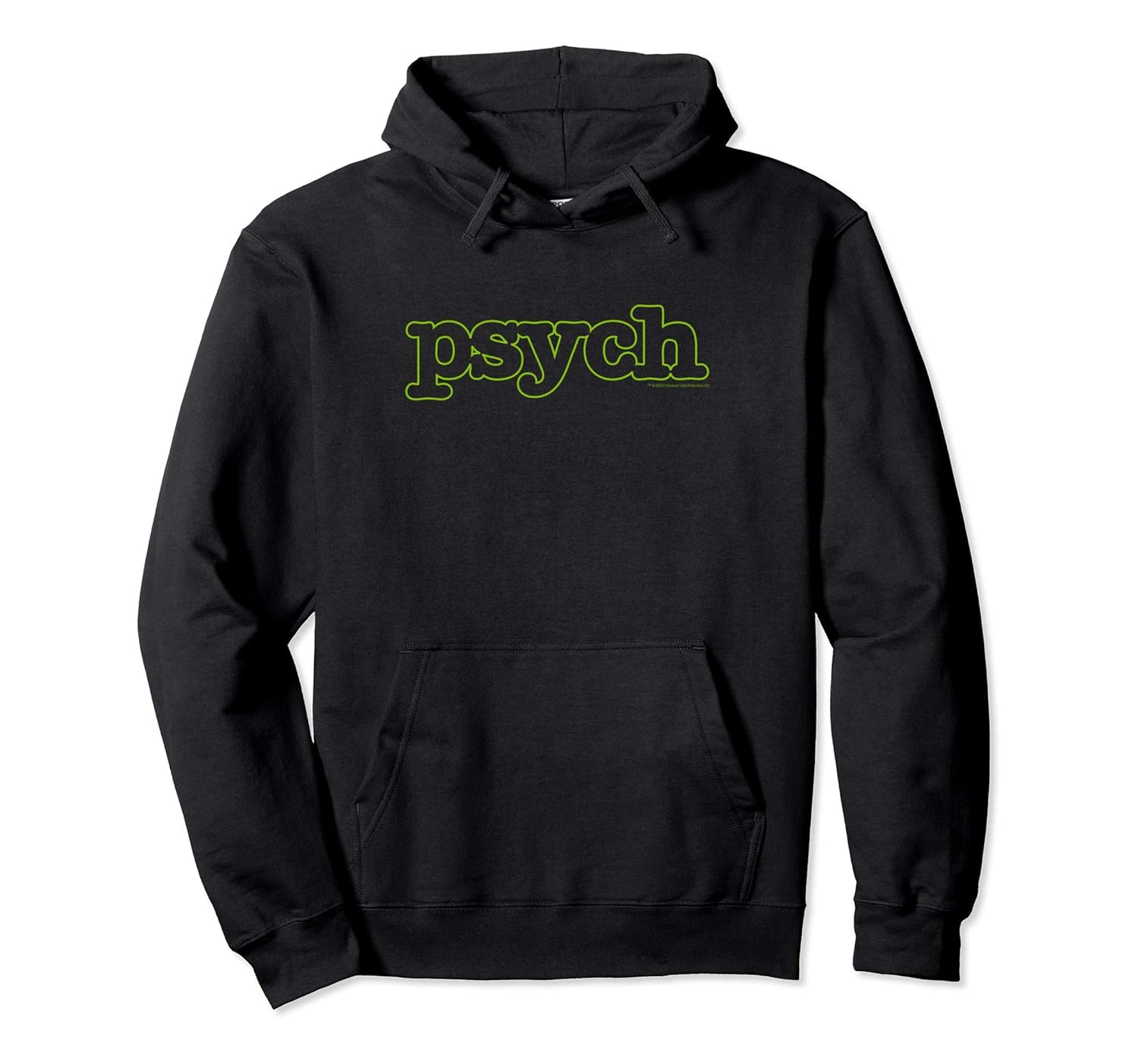 Psych Outline Logo Hooded Sweatshirt-Rose