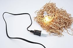 2 Prong Extension Cords, 5 FT Indoor Small Power