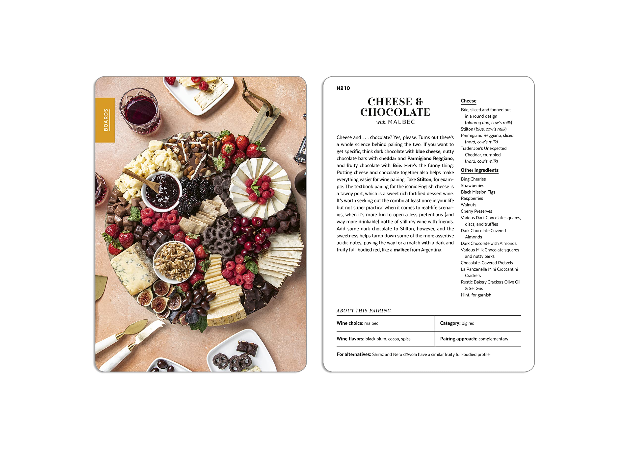 The Wine and Cheese Board Deck: 50 Pairings to Sip and Savor: Cards
