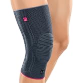 medi Genumedi Knit Knee Support Compression Sleeve for Men &amp; Women | Knit knee compression sleeve with silicone patella ring, anti-slip grip, breathable fabric and comfort zone behind the knee.