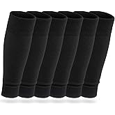 Vidroxin 3 Pairs Pre Cut Soccer Socks, Soccer Leg Sleeves Compatible With Grip Socks for Football Baseball Softball Rugby