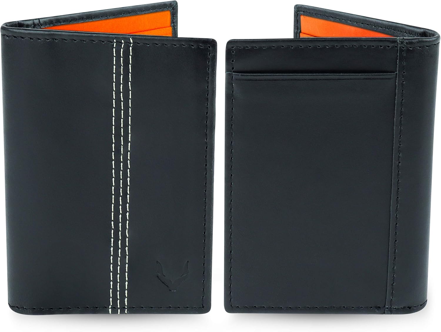 PELLE TORO Minifold Leather Credit Card Holder Wallet for Men Thin RFID Blocking Contactless Card Protector - Image 5