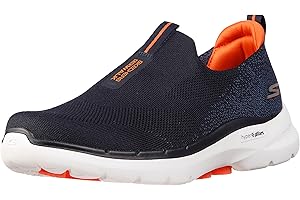 Skechers Mens Gowalk 6 - Stretch Fit Slip-on Athletic Performance Walking Shoe