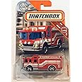 2019 Matchbox Hazard Squad Red #60/100 MBX /Rescue 16/20 Fire Truck Engine Play Vehicle 1:64 Scale Die Cast