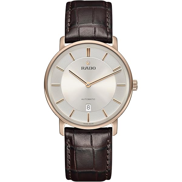 Amazon.com: Rado Coupole Classic Automatic Power Reserve Brown