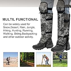 MDSTOP Snake Gaiters Snake Chaps, Waterproof Snake