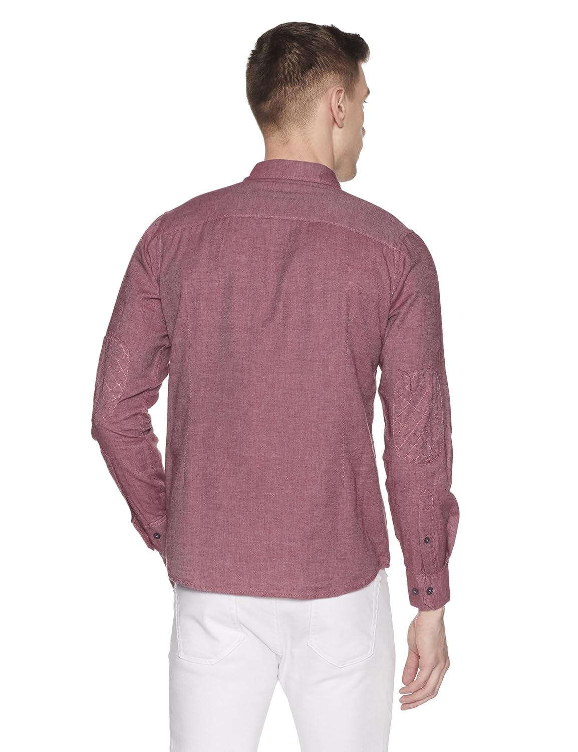 symbol amazon brand men's slim fit casual shirt