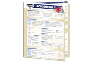 Accounting II Guide - Canadian Business Accounting Quick Reference Guide by Permacharts