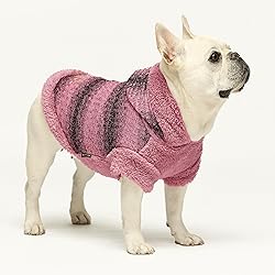 Fitwarm Fuzzy Dog Sweater, Knitted Winter Dog
