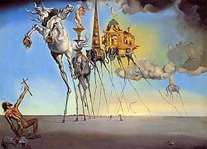 Get Custom Art Salvador Dali - The Temptation of St. Anthony, Poster Art Print Wall Decor - Size 24x36 Inches