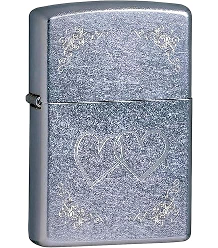 ZIPPO® LIGHTER ZIPPO Amazon.com: Zippo Lighter: Hearts and Wings, Engraved - Satin