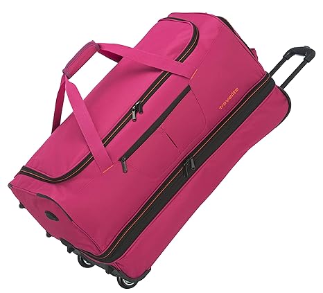 Travelite Basics Trolley Reisetasche auf Rollen 70cm, erweiterbar auf 119 Liter Volumen, in sechs Farben Reise-Henkeltasche, 