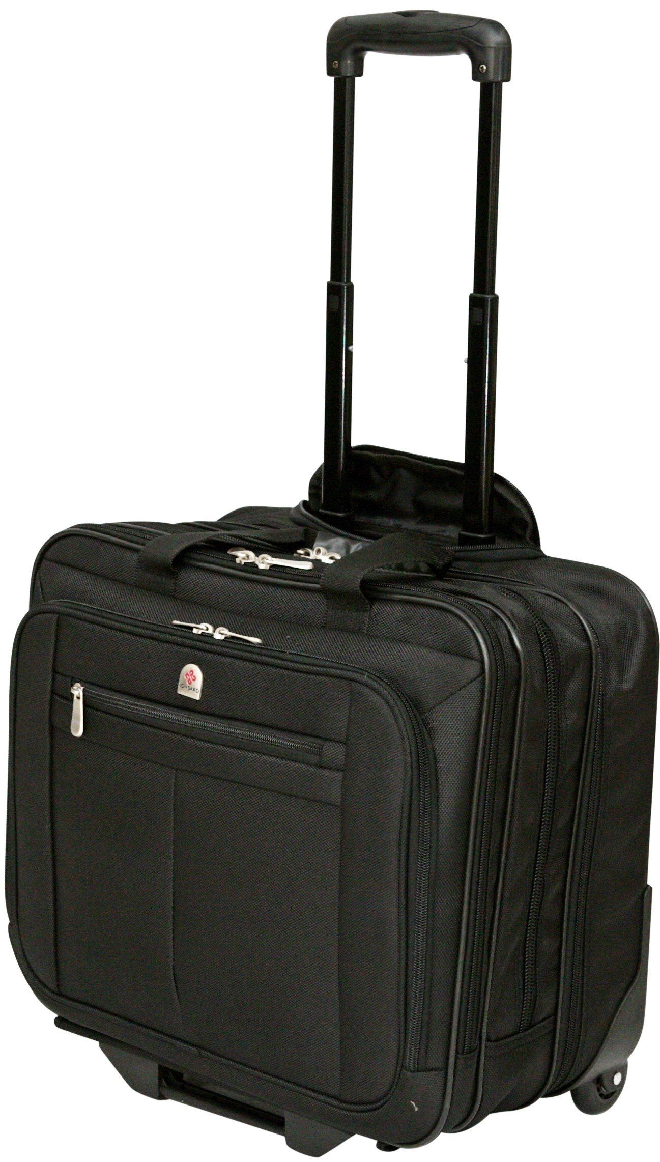 Lombard Executive Wheeled Pilot Case Extending Retractable Twin