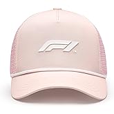 Formula 1 - Official Merchandise - F1 Pastel Trucker Hat - Unisex - Pink - Size: One Size